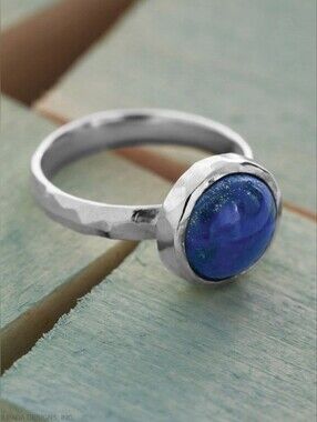 Vintage Silpada 925 Sterling Silver "True Blue" Lapis Lazuli Ring R3053